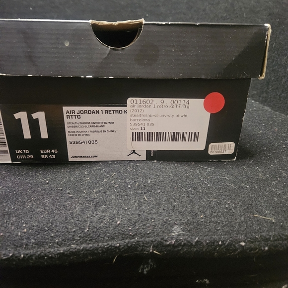 Jordan 1 RTTG retro KO HI - Picture 2 of 5